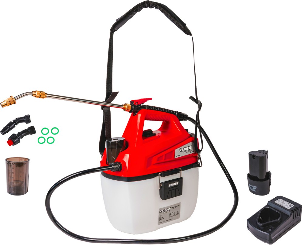 Акумулаторна пръскачка 5 l Raider RD-BMD05 Акумулаторна пръскачка 5 l Raider RD-BMD05 - С батерия, зарядно о аксесоари от серията Garden Tools -