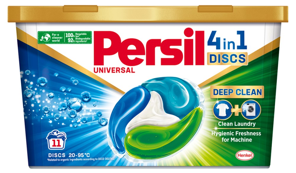 ������� �� ���� ����� Persil Discs Universal - 11 ÷ 54 ���� - ������� ��������