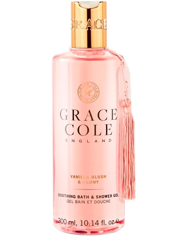 Grace Cole Vanilla Blush & Peony Soothing Bath & Shower Gel -       2  1   Vanilla Blush & Peony -  