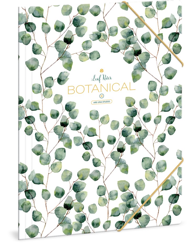 ����� � ������ Ars Una Botanic Leaf - �� ������ A4 - 