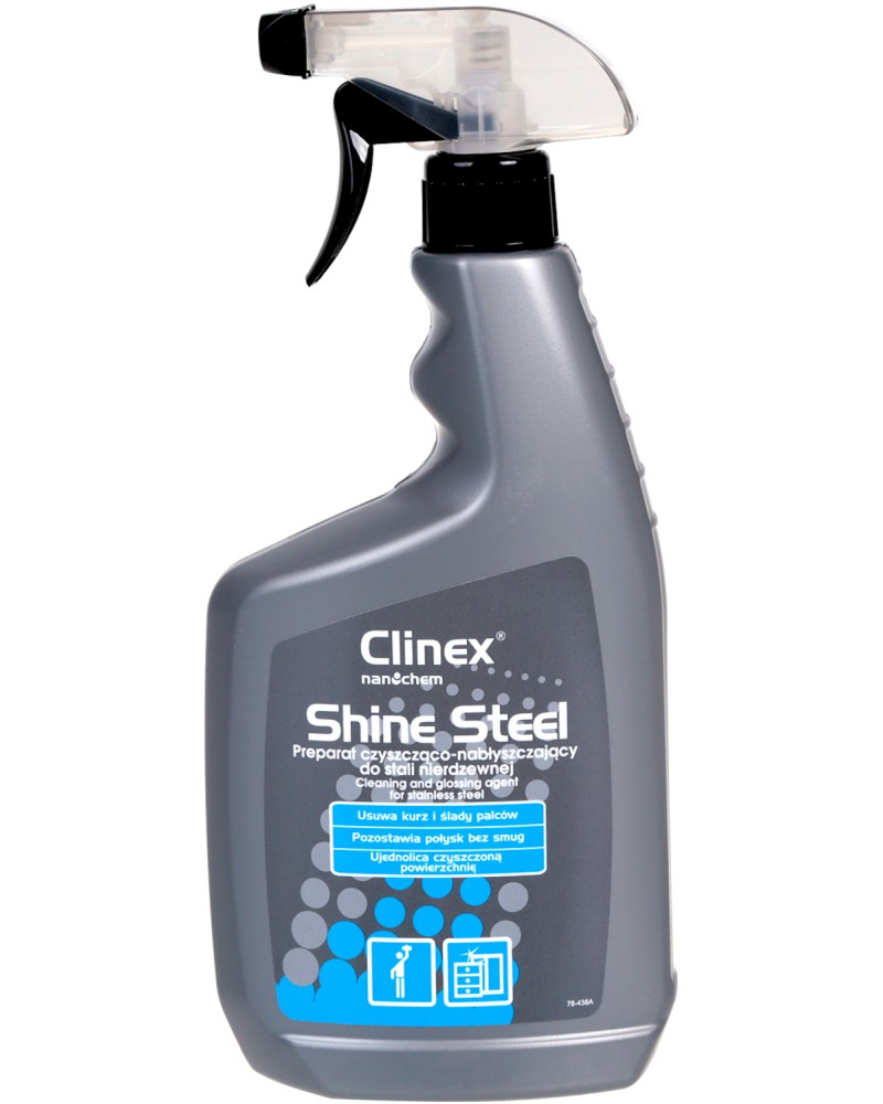    Clinex Shine Steel - 650 ml  5 l -  