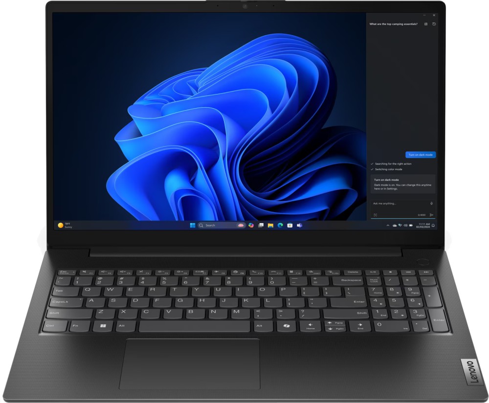 Lenovo V15 G5 IRL - Intel Core 3 100U 1.2 GHz, 15.6" IPS 1920 x 1080, 60 Hz, 8 GB RAM DDR5, 256 GB SSD, FreeDOS - 