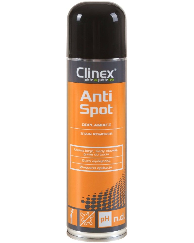 �������� �� ������������ �� �����, ����� � ������ Clinex Anti-spot - 250 ml - ��������� ��������
