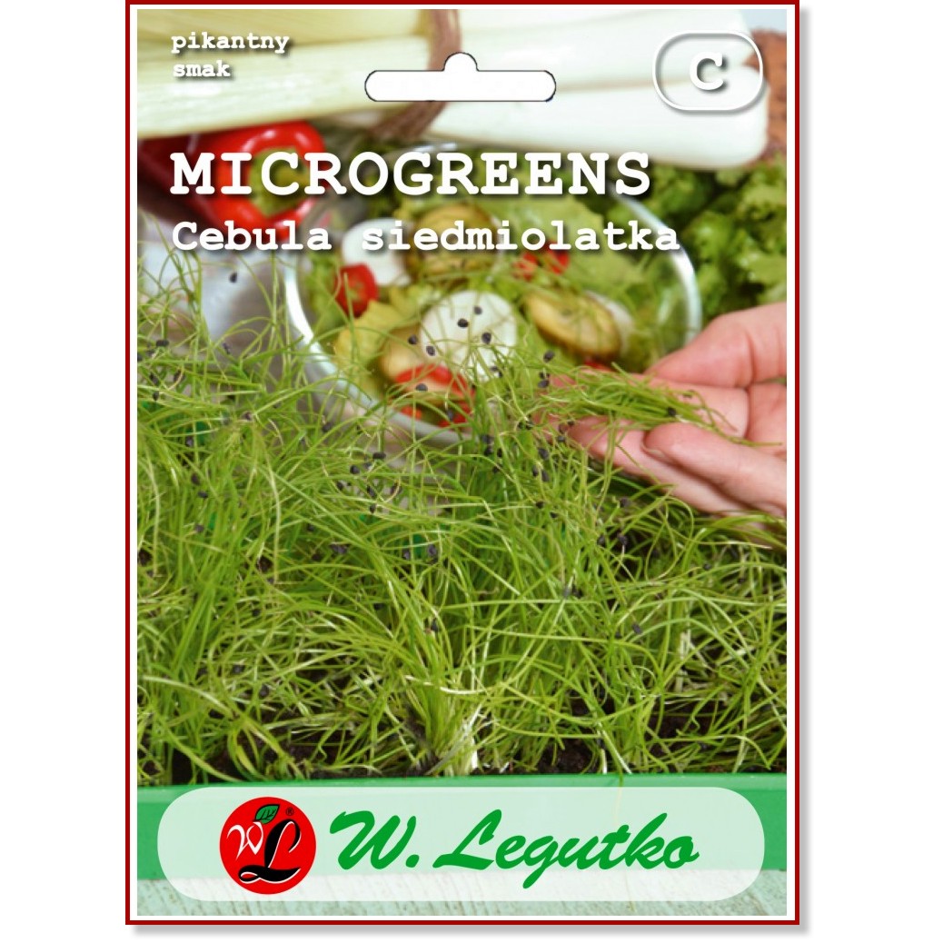 Семена от микро растения - Див лук - 4 g - 