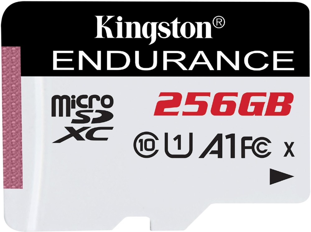 Micro SDXC карта памет 256 GB Kingston Endurance Micro SDXC карта памет 256 GB Kingston Endurance - Class 10, UHS-I U1, A1 -
