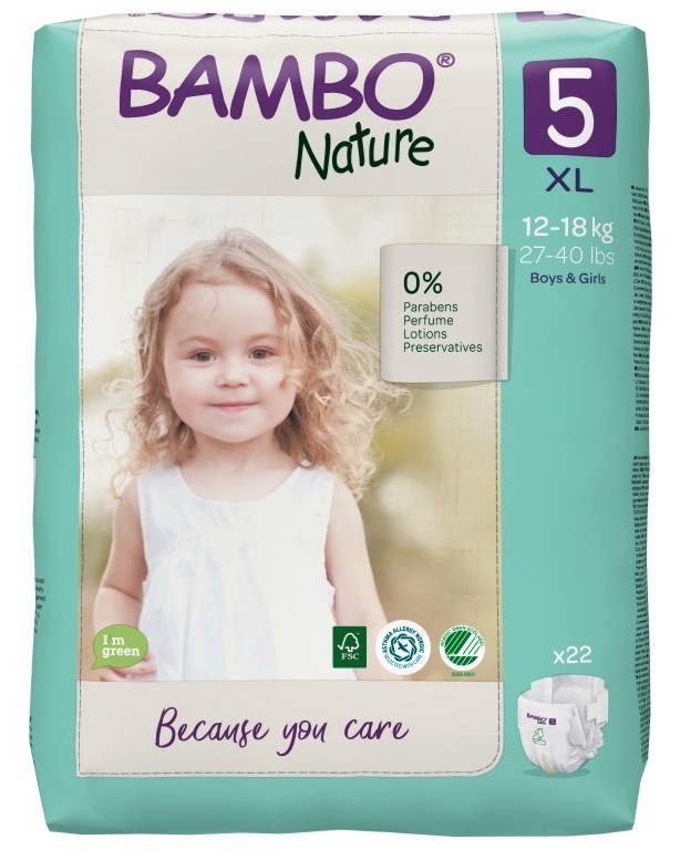   Bambo Nature 5 XL - 22 ,   12-18 kg - 