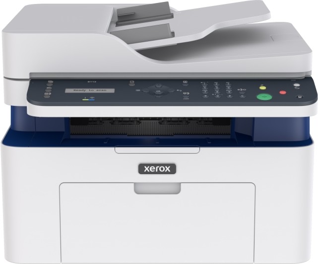 Лазерно мултифункционално устройство Xerox B115 Лазерно мултифункционално устройство Xerox B115 - Монохромен принтер / копир / скенер / факс, 1200 x 1200 dpi, 21 pages/min, ADF, Wi-Fi, USB, A4 -