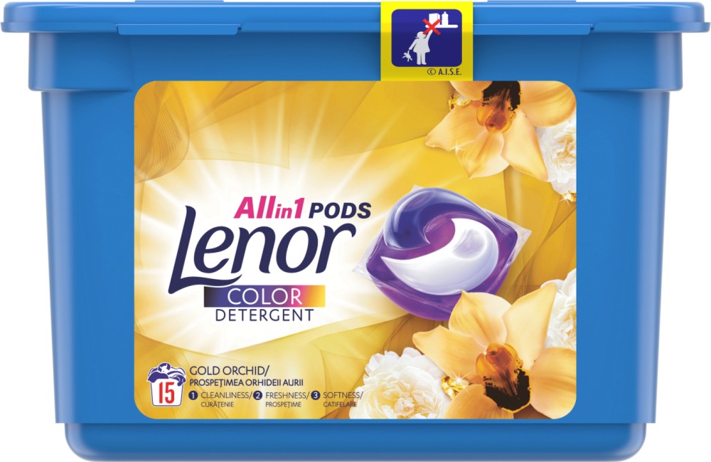������� �� ������ ����� Lenor All in 1 Pods Gold Orchid - 11 ÷ 28 ����, � ��������� ������ - ������� ��������