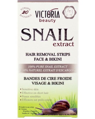 Victoria Beauty Snail Extract Hair Removal Strips -           Snail Extract - 