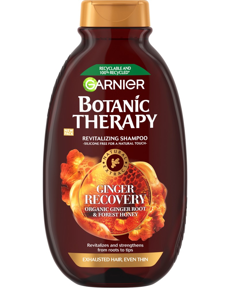 Garnier Botanic Therapy Ginger Recovery Revitalizing Shampoo -        - 