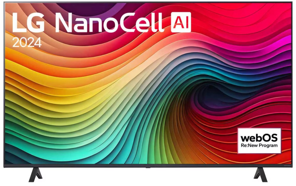  LG 55NANO81T3A - 55" Ultra HD 3840 x 2160, , Smart TV, HDR10 Pro, 3 x HDMI, Ethernet, USB, Bluetooth, Wi-Fi - 