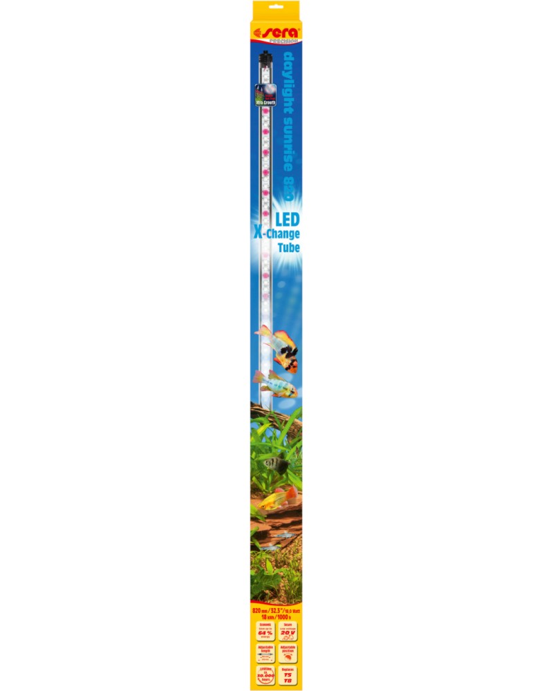     sera LED X-Change Tube Daylight Sunrise - 820 mm, 18 W, 1.086 lm,  B - 