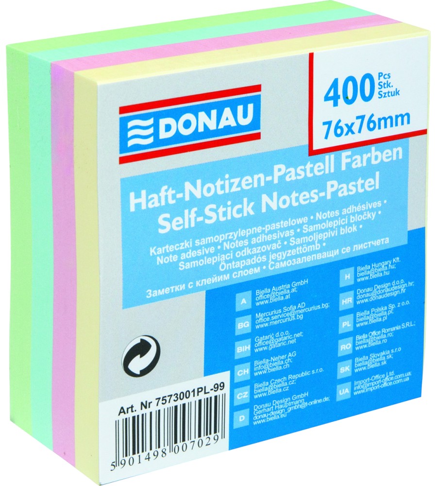      Donau - 400    7.6 x 7.6 cm - 