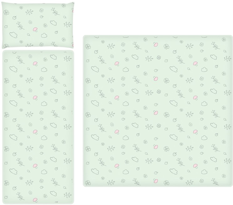 ����� ������ �������� �� ������� ������� 3 ����� Lorelli  - �� ������ 30 x 70 cm, �� ������� Lamb Green - �������