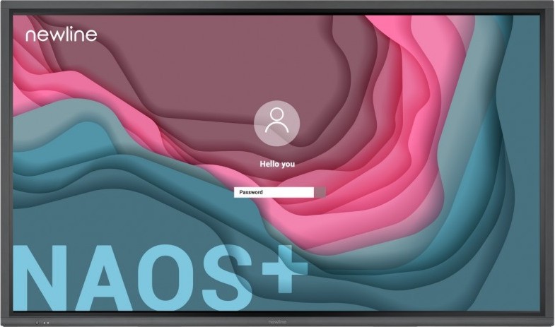 ������������ ������� 55" 4K Newline NAOS+ TT-5521IP - 129 / 76.4 / 7.3 cm - 