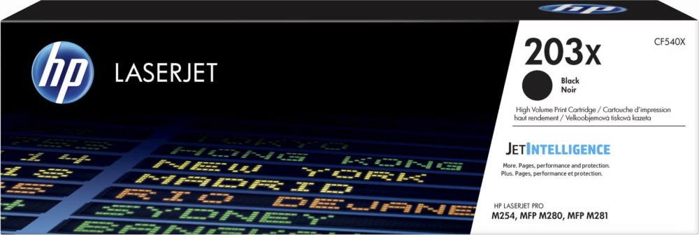 Тонер касета HP 203X Black Тонер касета HP 203X Black - 3200 страници -