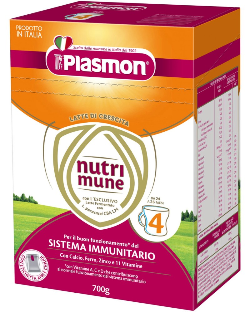     Plasmon Nutrimune 4 - 700 g,   2+  - 