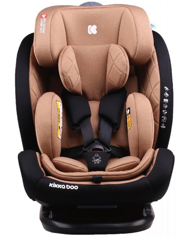 Детско столче за кола Kikka Boo Multistage Детско столче за кола Kikka Boo Multistage - За Isofix система, от 0 месеца до 36 kg - столче за кола