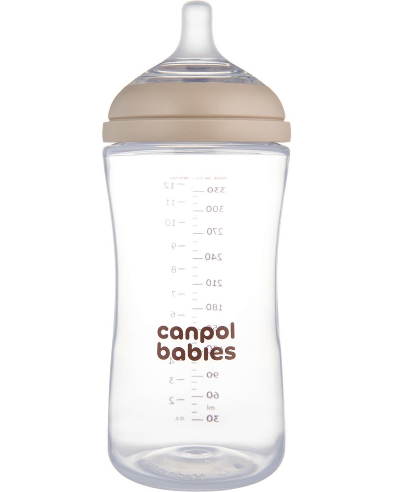 ������� ���� Canpol babies - 330 ml, �� ������� Natural Shape, 6+ � - ����
