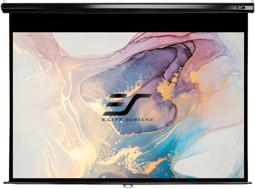 Стенен ръчен екран за проектор Elite Screen M113UWS1 Стенен ръчен екран за проектор Elite Screen M113UWS1 - 203 x 203 cm, 1:1 -