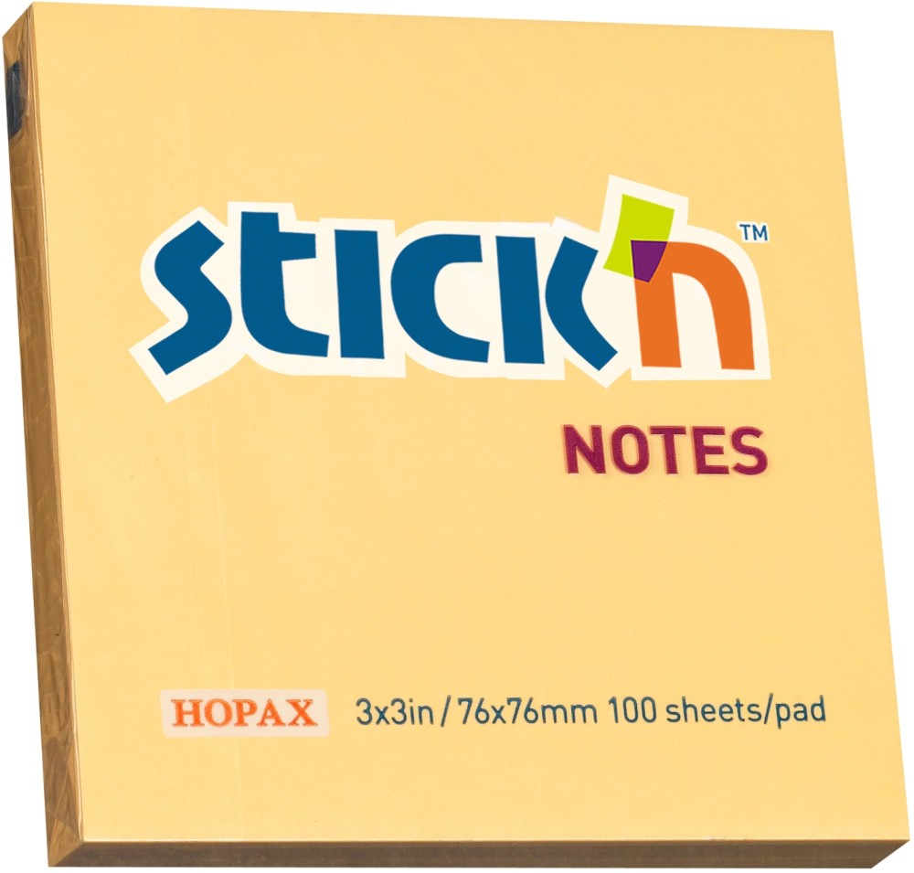 ������������� �������� � �������� ������� Stick'n - 100 �������� � ������� 7.6 x 7.6 cm - 