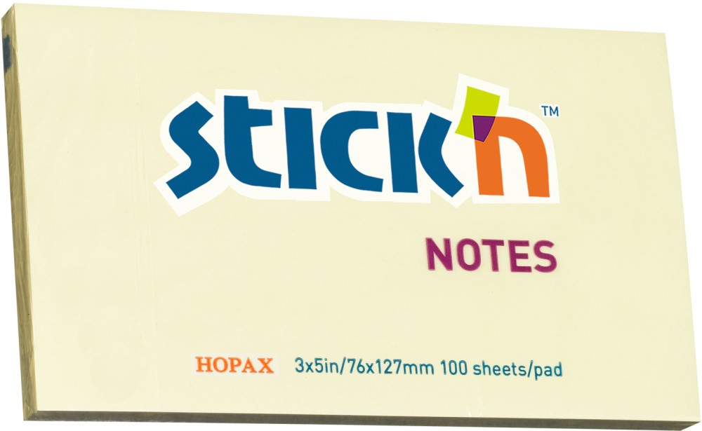   Stick'n - 100     12.7 x 7.6 cm - 