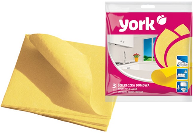 Домакински кърпи York - 3 броя, 35 x 36 cm - 