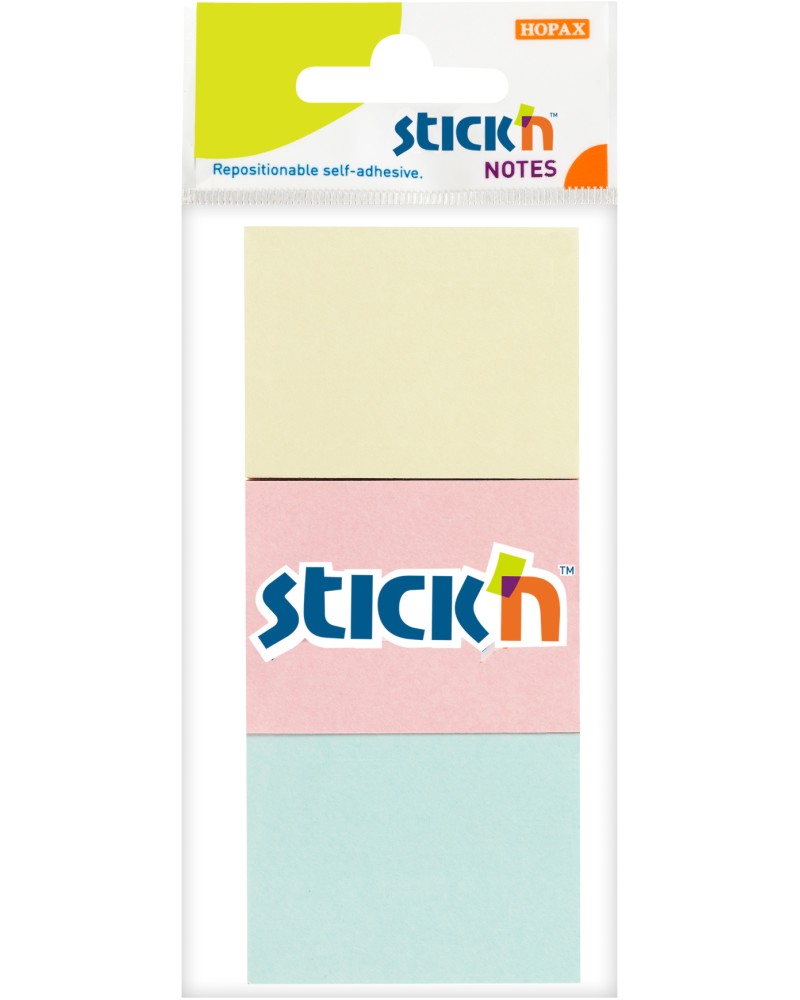 ������������� �������� � �������� ������� Stick'n - 3 ������� x 100 ���� � ������� 3.8 x 5.1 cm - 