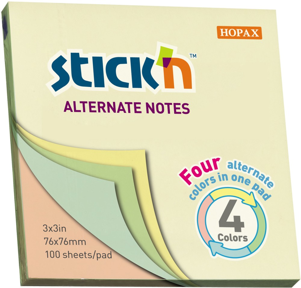      Stick'n - 100    7.6 x 7.6 cm - 