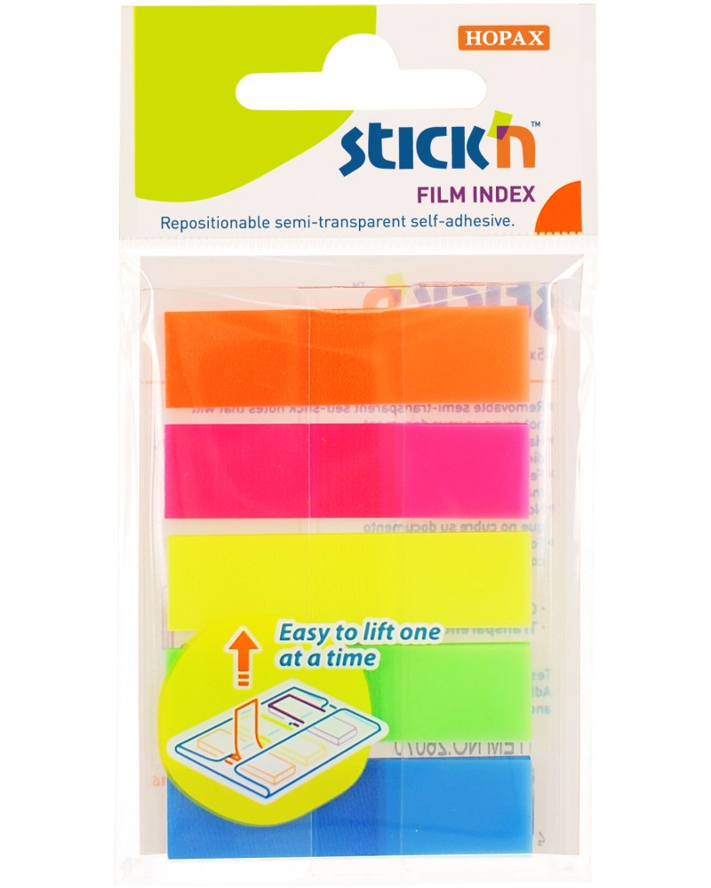   Stick'n Film Index - 100    4.5 x 1.2 cm - 