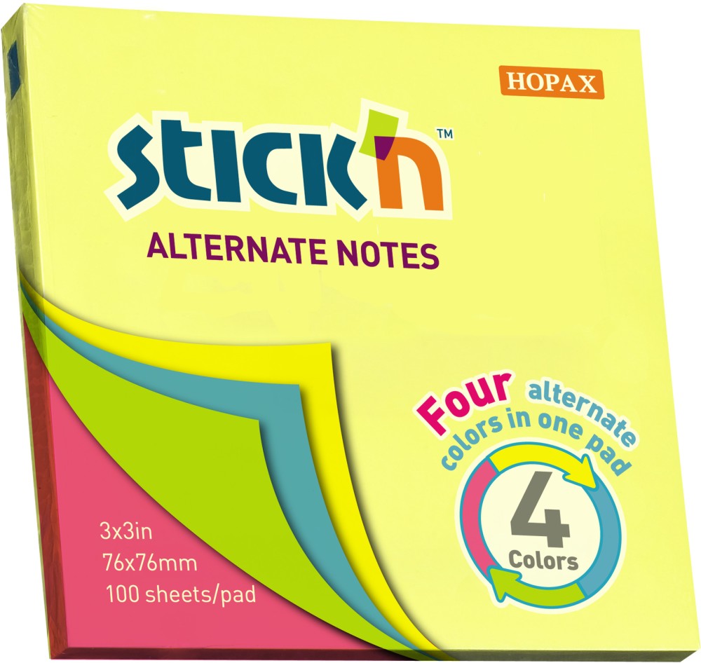      Stick'n - 100    7.6 x 7.6 cm - 