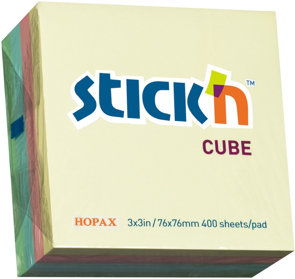      Stick'n - 400    7.6 x 7.6 cm - 