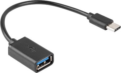  USB-C male  USB-A female Lanberg -   15 cm - 