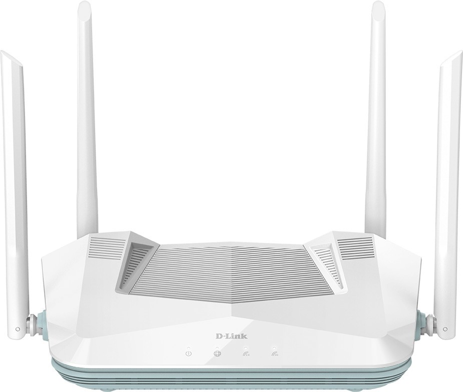 Рутер D-Link Eagle Pro AI AX3200 Рутер D-Link Eagle Pro AI AX3200 - 2.4 GHz (800 Mbps), 5 GHz (2402 Mbps), Wi-Fi 6, 4 антени -