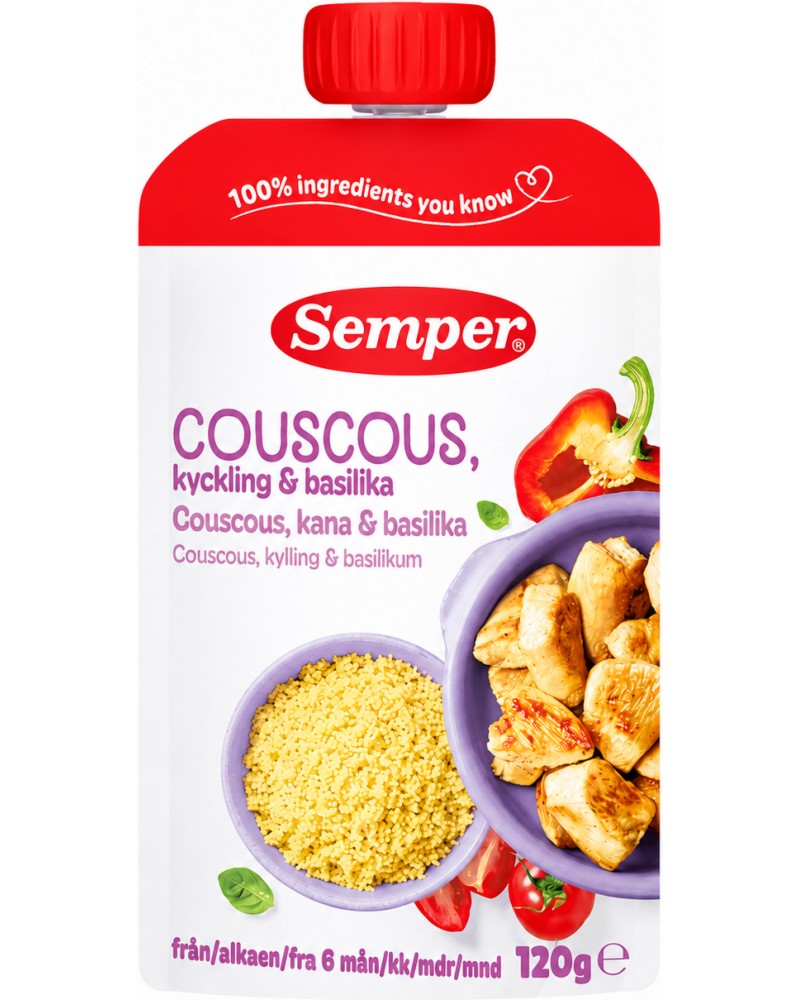 ���� � ������, ������� � ������� Semper - 120 g, �� 6+ ������ - ����