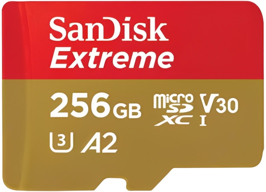 Micro SDXC   SanDisk - Class 10, U3, V30, A2,   Extreme - 