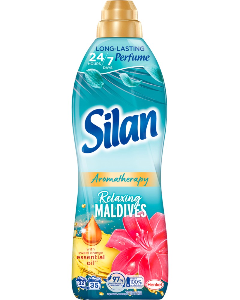    Silan Aromatherapy Relaxing Maldives - 0.8  1.45 l - 