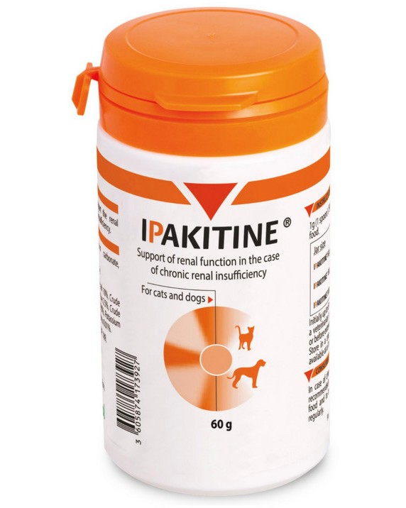 ���������� ������� �� ����� � ������ � �������� �������������� Vetoquinol Ipakitine - 60 � 180 g - �������
