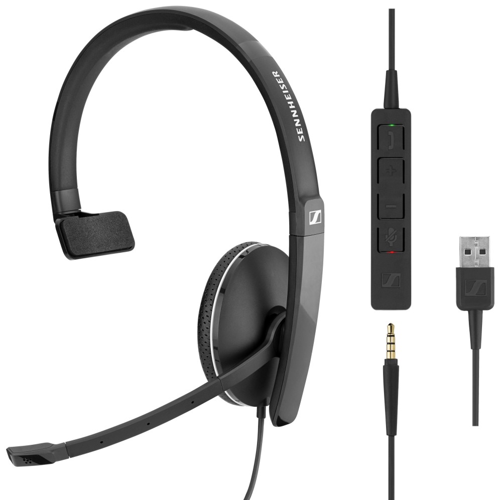   Sennheiser SC 135 -  USB  3.5 mm    Adapt - 