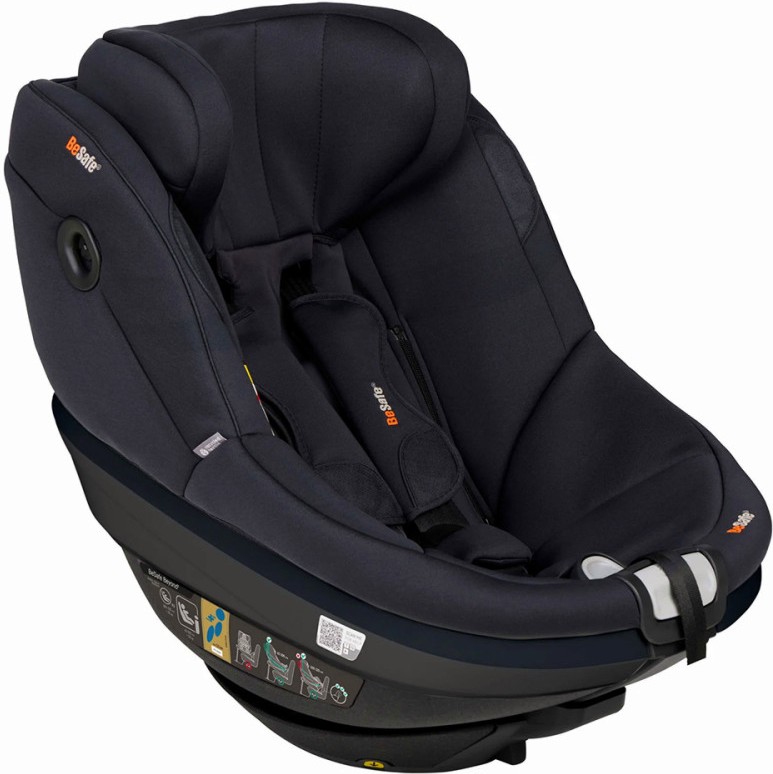 Детско столче за кола BeSafe Beyond 2 Black Soft Breeze Детско столче за кола BeSafe Beyond 2 Black Soft Breeze - За Isofix система, от 61 до 125 cm - столче за кола