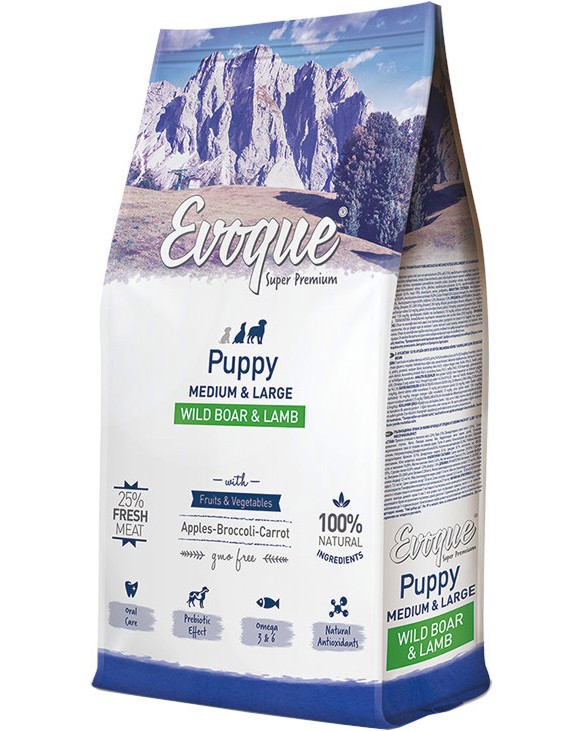     Evoque Puppy Medium & Large - 12 kg,    ,     ,  2  18  - 