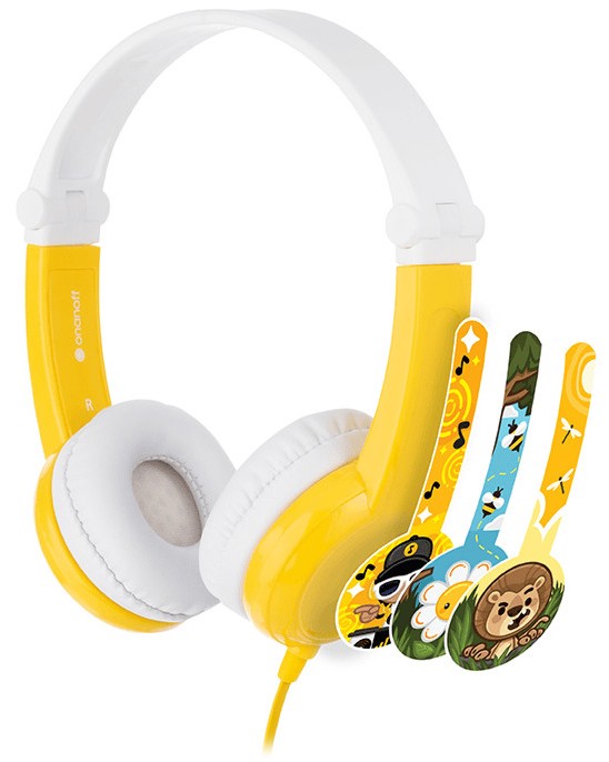    BuddyPhones Yellow -     80 cm  3.5 mm    Connect - 