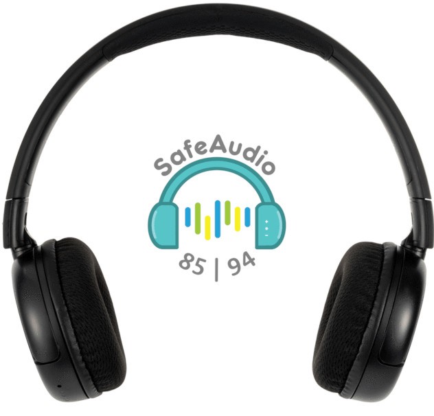 �������� ������ ������ �������� BuddyPhones Black - � USB ����� � 3.5 mm ��� �� ������� Pop - 