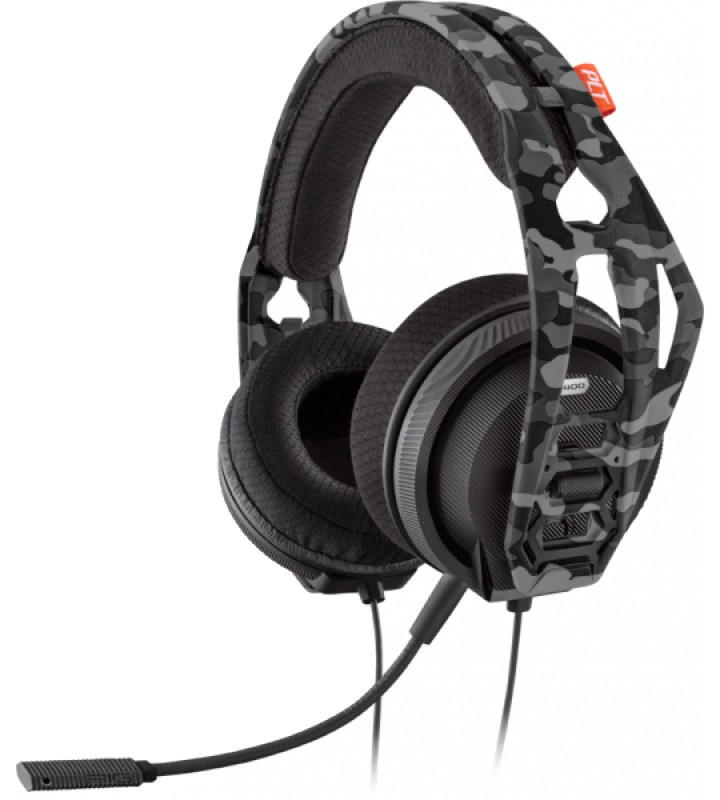 Гейминг слушалки Plantronics 400HX Urban Camo Гейминг слушалки Plantronics 400HX Urban Camo - С кабел 1.5 m с 3.5 mm жак от серията RIG -