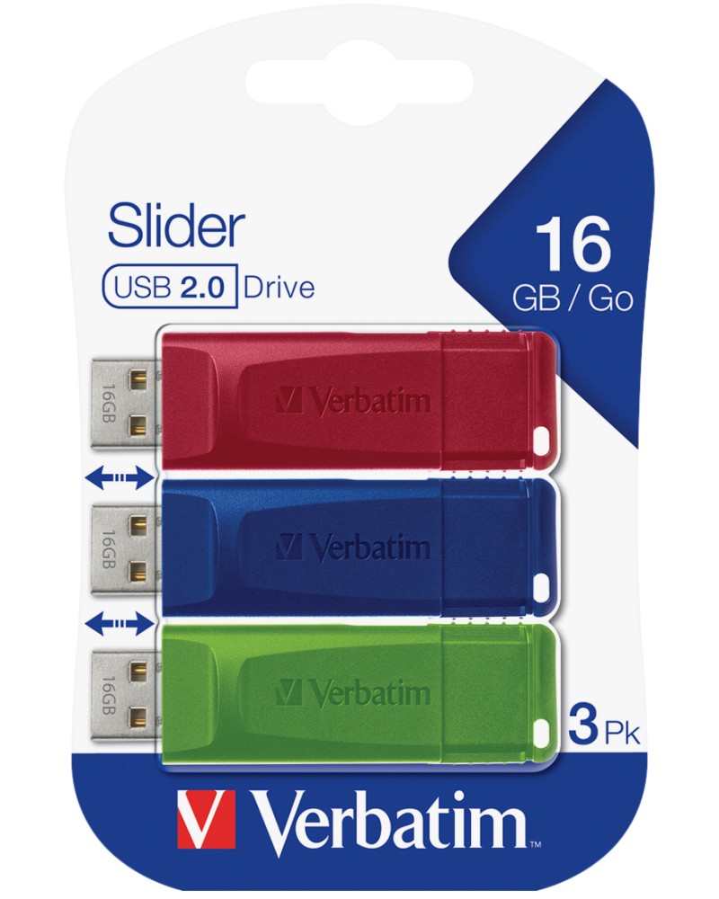 USB 2.0   16 GB Verbatim Slider - 3  - 