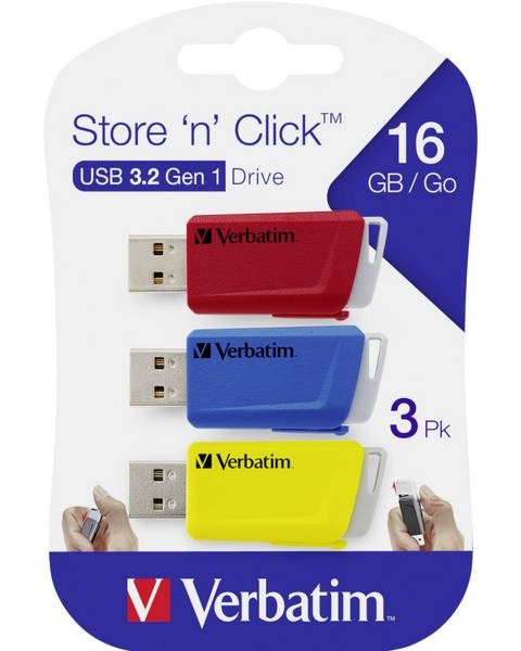 USB 3.2   16 GB Verbatim Store 'n' Click - 3  - 