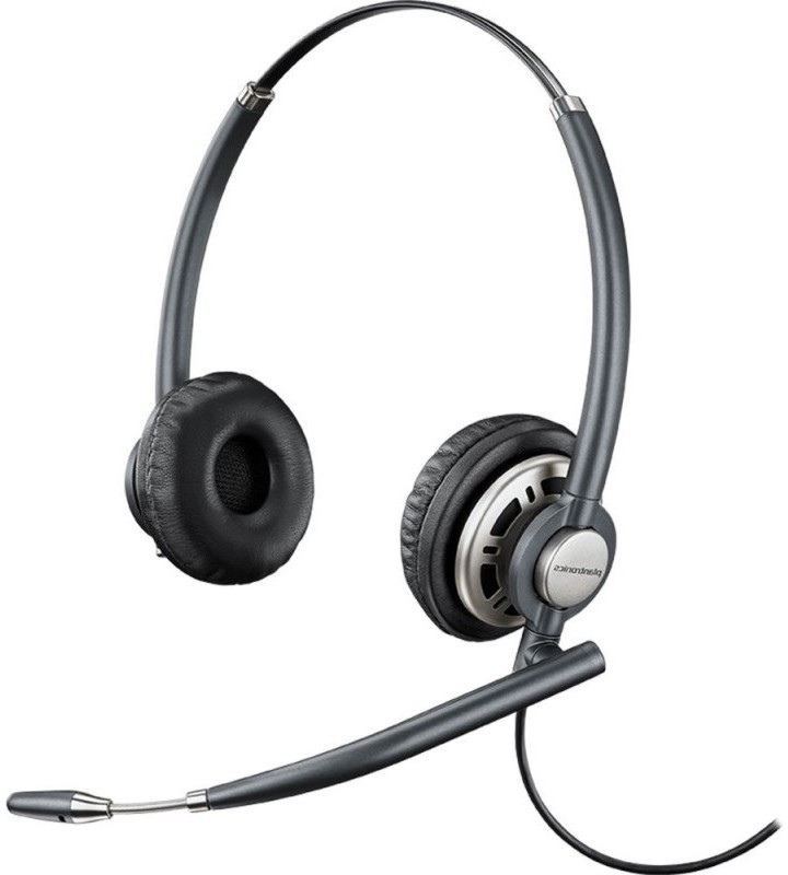 Професионални слушалки Plantronics HW720 Професионални слушалки Plantronics HW720 - С кабел с QD конектор от серията EncorePro -