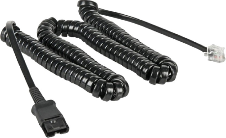 Кабел QD към RJ10 Plantronics U10P-S Кабел QD към RJ10 Plantronics U10P-S - 3 m -