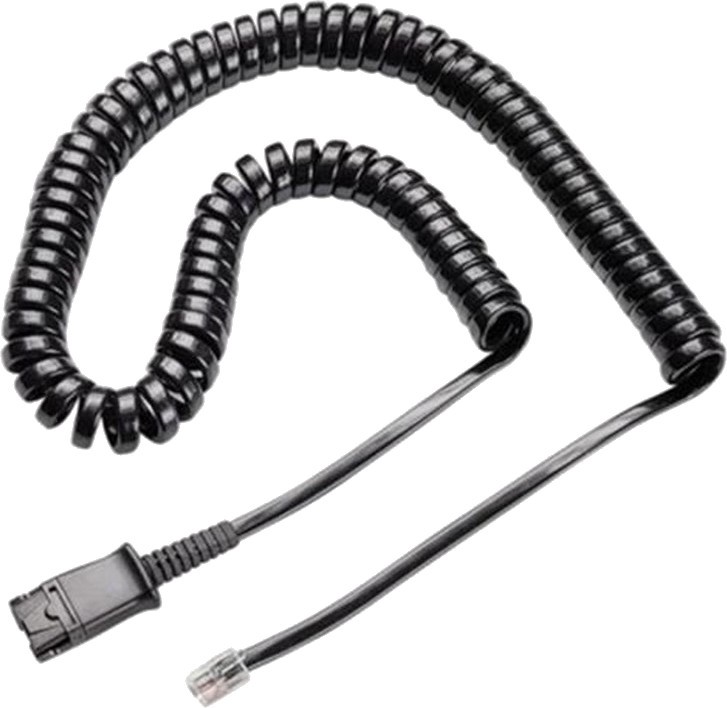 Кабел QD към RJ11 Plantronics U10 Assy Кабел QD към RJ11 Plantronics U10 Assy - 3 m -