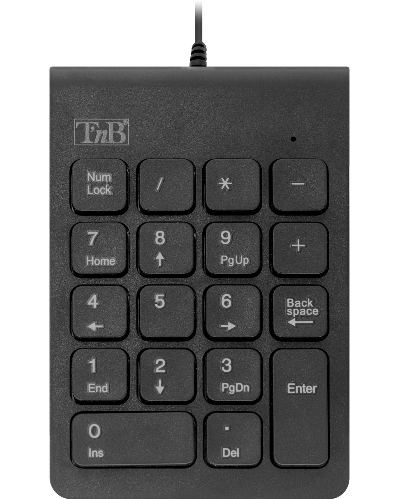 Клавиатура с цифри T'nB K-Pad - С USB кабел - 